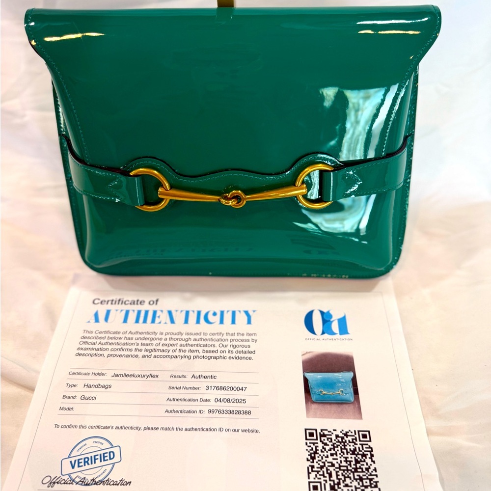 **_*_Limited Edition Rare Patent Gucci Horsebit - Authentic *_*_*_